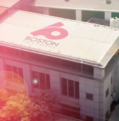 Building with Boston logo